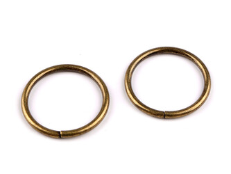 Kroužek Ø25 mm - 100 ks - 4 staromosaz