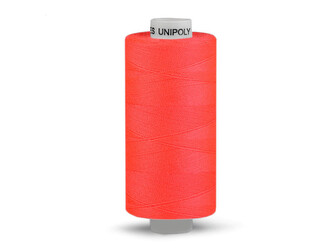 Polyesterové nitě Unipoly návin 500 m - 10 ks - 215 oranžová reflexní