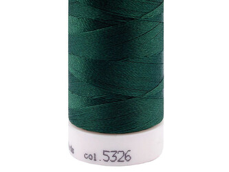 Nitě Poly Sheen Mettler 200 m - 1 ks - 5326 zelenočerná tm