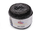 Pletací příze Himalaya Mona 100 g - 1 ks - 10 (22116) šedočerná tm.