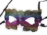 Karnevalová maska - škraboška - 1 ks - 2 multikolor