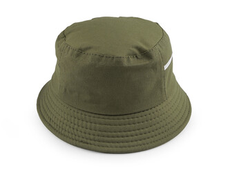 Bavlněný letní klobouk unisex - 1 ks - 4 (vel. 56) zelená khaki
