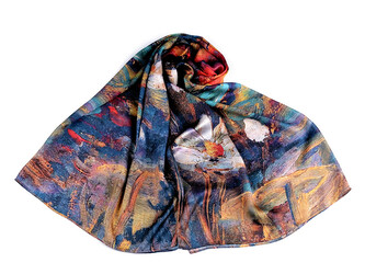 Šátek / šála 80x180 cm - 1 ks - 32 multikolor