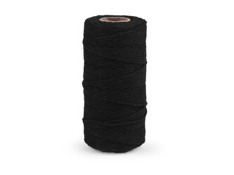 Bavlněná příze macrame / háčkovací, rozčesávací - 1 ks - 9 černá