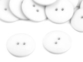 Knoflík velikost 36" - 50 ks - 14 bílá