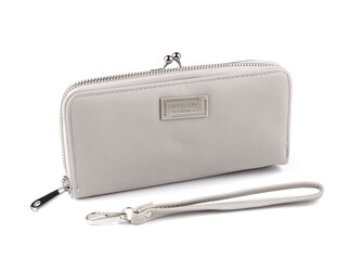 Dámská peněženka 9x19 cm - 1 ks - 3 šedá