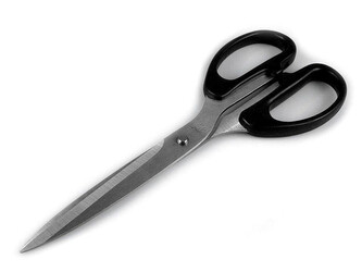 Nůžky délka 21 cm - 1 ks - černá