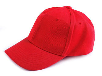 Kšiltovka unisex vhodná k dozdobení - 1 ks - 4 červená