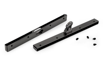 Rámeček na výrobu kabelky 12 cm vkládací - 1 ks - nikl černý