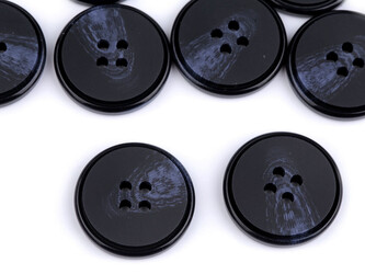 Knoflík s jemnou patinou velikost 24", 28", 32", 36", 40" - 20 ks - 5 (40") modrá tmavá