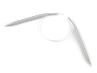 Kruhové jehlice č. 9; 10 - 1 ks - 9 mm stříbrná