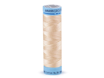 Bavlněné nitě 100 m Etiketní č.50 Triana Amann - 5 ks - 0260 Dusky Citron