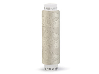 Polyesterové nitě Unipoly návin 100 m - 10 ks - 781 White Swan