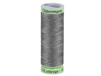 Polyesterové nitě Gütermann Jeans návin 30 m - 1 ks - 040 šedá popel