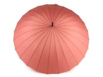 Dámský deštník kouzelný s květy - 1 ks - 1 růžová prášková