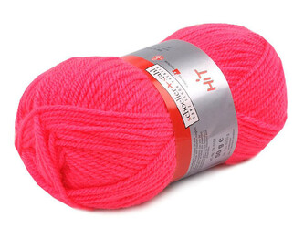 Pletací příze Hit 50 g - 1 ks - 7 (0036) pink