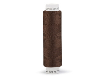 Polyesterové nitě Unipoly návin 100 m - 10 ks - 728 Carafe