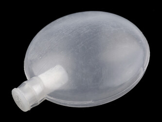 Pískátko do textilních výrobků Ø45 mm - 20 ks - transparent