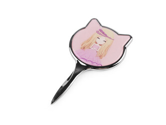 Kosmetické zrcátko - 1 ks - 4 pudrová