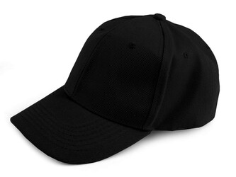 Kšiltovka unisex vhodná k dozdobení - 1 ks - 3 černá