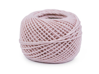 Bavlněná příze macrame / háčkovací 40 g rozčesávací - 1 ks - 5 (31) růžová nejsv.