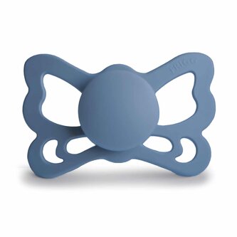 ANATOMICKÝ CUMLÍK FRIGG BUTTERFLY OCEAN VIEW, 6-18M, SILIKÓN