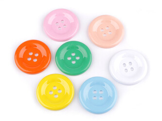 Knoflík velký Ø50 mm - 7 ks - mix č. 8