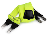 Šle šíře 4 cm délka 120 cm neon - 1 ks - 1 žlutá neon