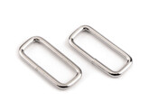 Průvlek / vsuvka šíře 25 mm - 100 ks - 1 (25x9 mm) nikl sv.