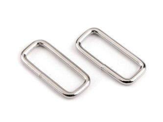 Průvlek / vsuvka šíře 25 mm - 100 ks - 1 (25x9 mm) nikl sv.