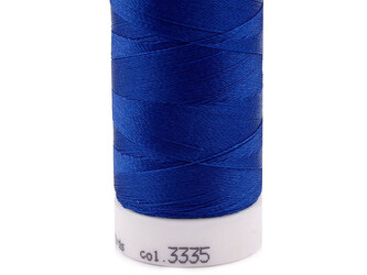 Nitě Poly Sheen Mettler 200 m - 1 ks - 3335 modrá sytá
