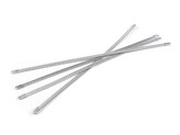 Výztuž do korzetu šíře 5 mm více délek - 20 ks - 2 25 cm stříbrná