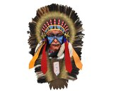 Závěsná dekorace Indiánský náčelník 60 cm - var. D