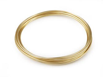 Drát hliníkový Ø1,8 mm - 1 ks - 2 zlatá sv.