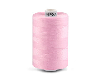 Polyesterové nitě Unipoly návin 1000 m - 1 ks - 330 růžová sv.