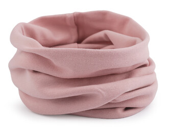 Bavlněná čepice / nákrčník unisex - 1 ks - 39 pudrová nákrčník