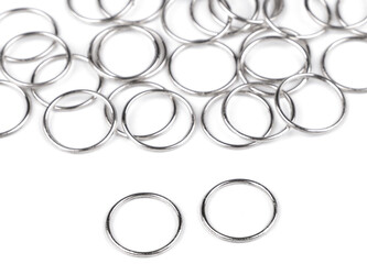 Kroužek pratelný Ø6; Ø8; Ø10; Ø12; Ø14 mm - 200 ks - 4 (Ø12 mm) nikl