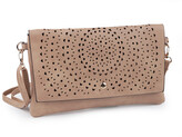 Kabelka s vysekávaným vzorem 16x26 cm - 1 ks - 5 béžová