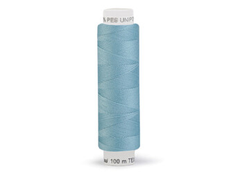 Polyesterové nitě Unipoly návin 100 m - 10 ks - 563 Air Blue