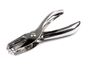 Děrovací kleště kolečka Ø6 mm na kůži, papír a karton - 1 ks - nikl