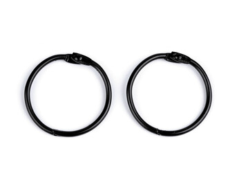 Rozpojovací / knihařský kroužek - 20 ks - 2 (Ø40 mm) černý lak