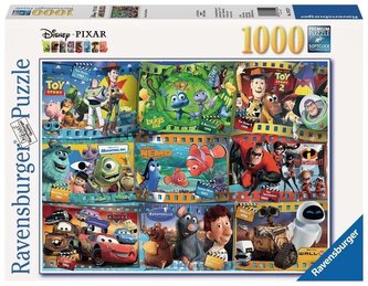 RAVENSBURGER Puzzle Disney Pixar: Koláž 1000 dílků
