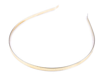 Základ pro výrobu čelenky - 100 ks - 5 zlatá