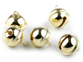 Rolničky Ø20 mm - 50 ks - 2 zlatá