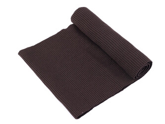 Elastický náplet žebrovaný 15x80 cm - 1 ks - 4 (003) hnědá tmavá