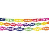 Sada papírových girland 3 kusy - 4 m