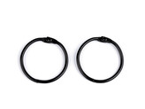 Rozpojovací / knihařský kroužek - 20 ks - 4 (Ø34 mm) černý lak