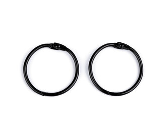 Rozpojovací / knihařský kroužek - 20 ks - 4 (Ø34 mm) černý lak