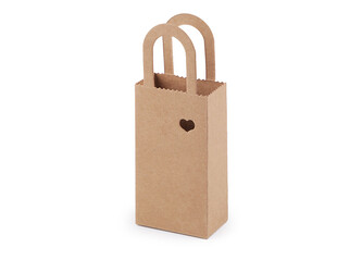 Papírová taštička / krabička - 50 ks - hnědá přírodní