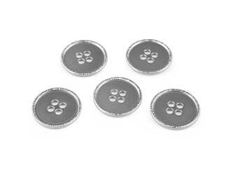 Kovový knoflík velikost 34", 40" - 20 ks - 1 (34") nikl